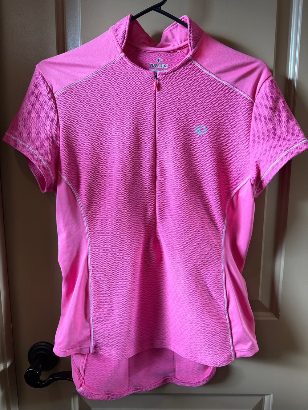 Pearl Izumi Pink Women's Short Sleeve Cycling Jersey